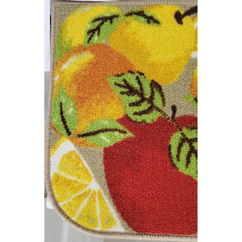 Printed Nylon Kitchen Rug (non skid latex back) (16